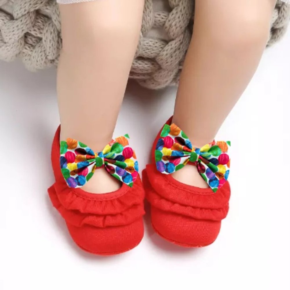 The Very Hungry Caterpillar Red Baby Girl Shoes Outfit Crib Shoes Birthday